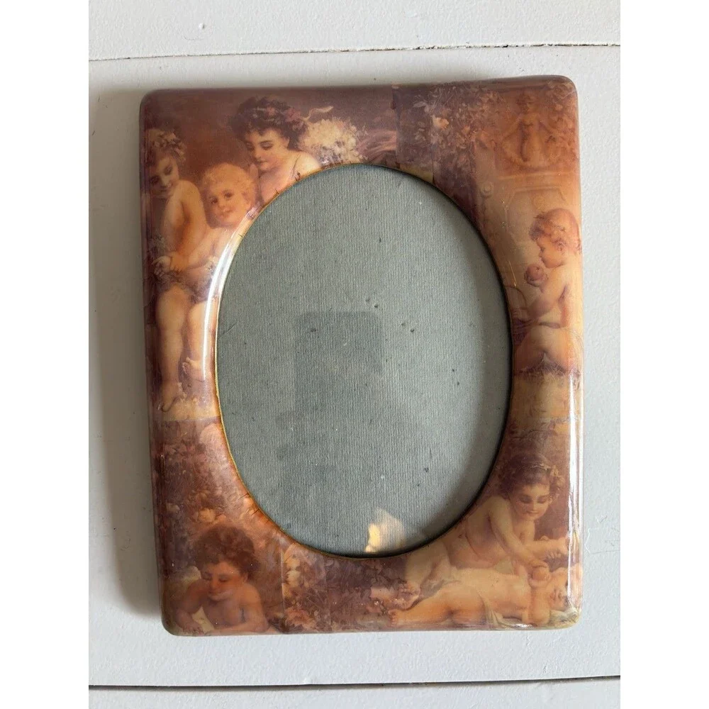 Vintage Cherub Angel Frame | Cottagecore | Grannycore | 90s Grunge Decor | Y2K
